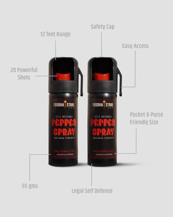 Yoddha Pepper Spray (Pack Of 2)